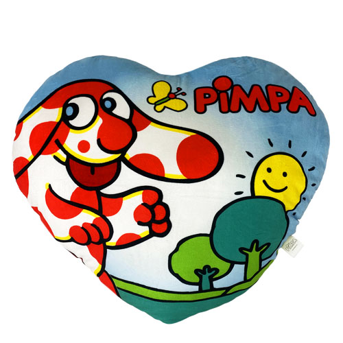 (Mis 7,5) Cuscino cuore PIMPA 70 cm….x6